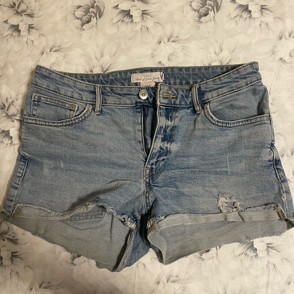 H&M Light Blue Jean Shorts